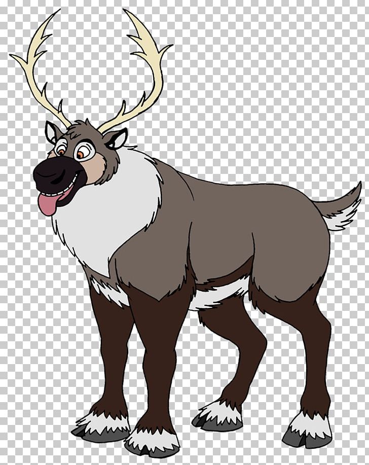 Reindeer Olaf Kristoff Anna Drawing PNG, Clipart, Anna, Antler, Art, Canidae, Carnivoran Free PNG Download