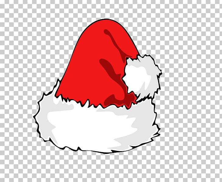 Santa Claus Christmas Hat Illustration PNG, Clipart, Area, Artwork, Cartoon, Christmas, Christmas Border Free PNG Download