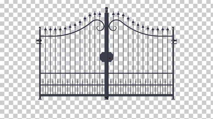 Gate Wrought Iron Door Inferriata PNG, Clipart, Angle, Black And White, Door, Fence, Furniture Free PNG Download