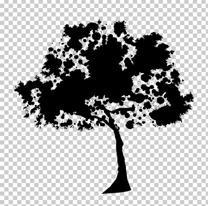 Silhouette Tree Oak PNG, Clipart, Animals, Anonymous, Black And White, Branch, Computer Icons Free PNG Download