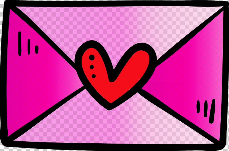 Valentines Day Heart Letter PNG, Clipart, Heart, Letter, Line, Love, Magenta Free PNG Download