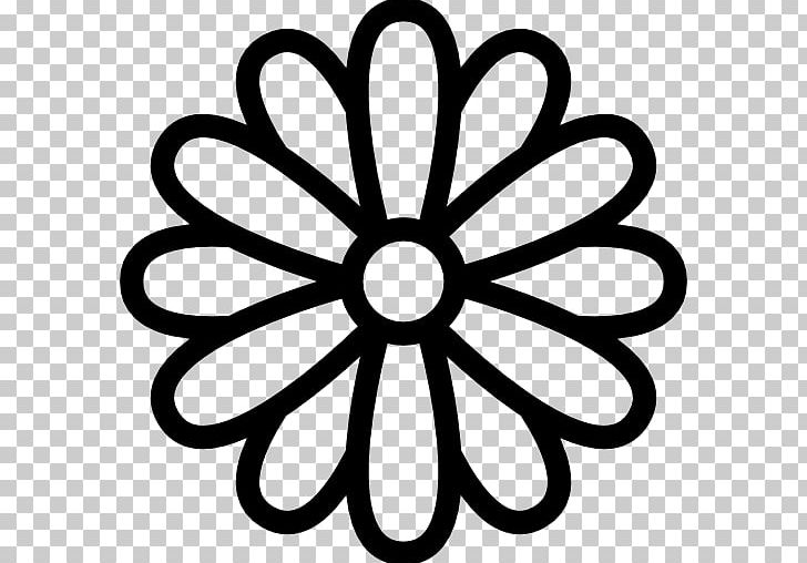 Computer Icons Common Daisy PNG, Clipart, Black And White, Circle, Common Daisy, Computer Icons, Daisy Vector Free PNG Download