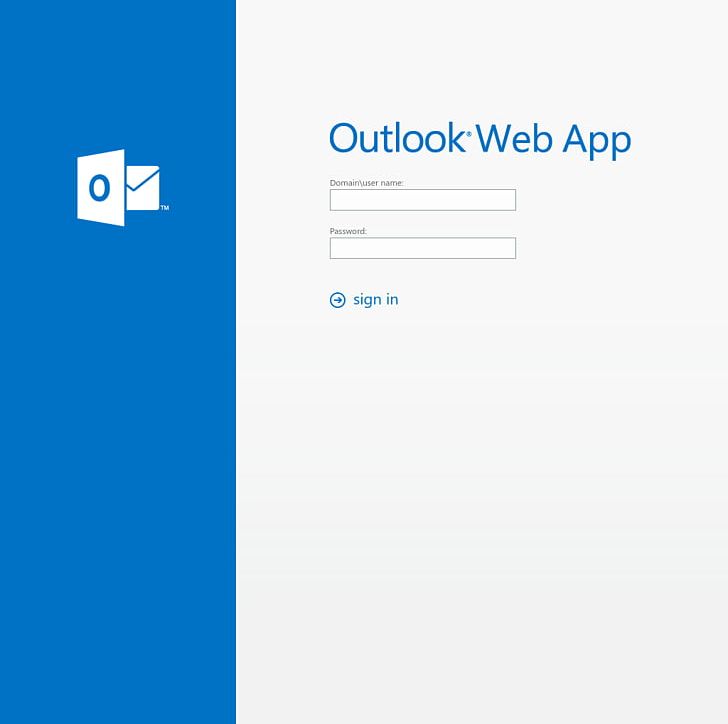 Outlook On The Web Microsoft Exchange Server Outlook.com Webmail Microsoft Office 365 PNG, Clipart, Angle, Blue, Diagram, Document, Email Free PNG Download