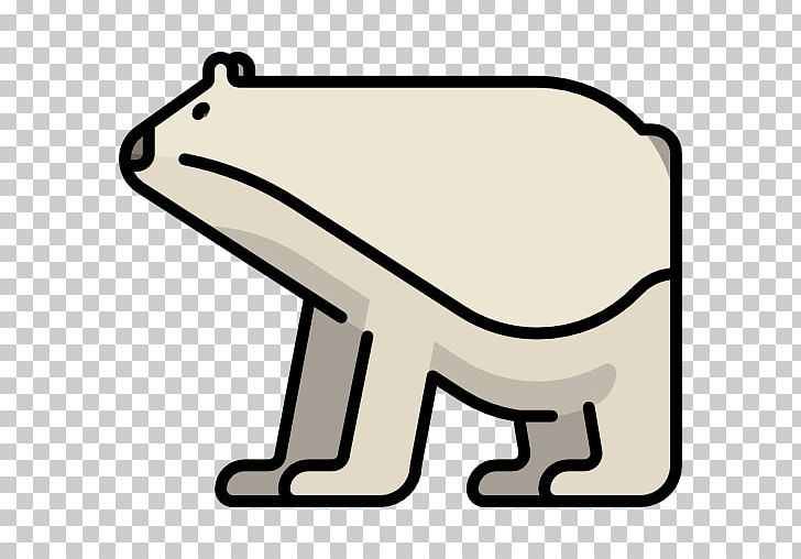 Polar Bear Computer Icons Scalable Graphics PNG, Clipart, Animals, Area, Bear, Black And White, Canidae Free PNG Download