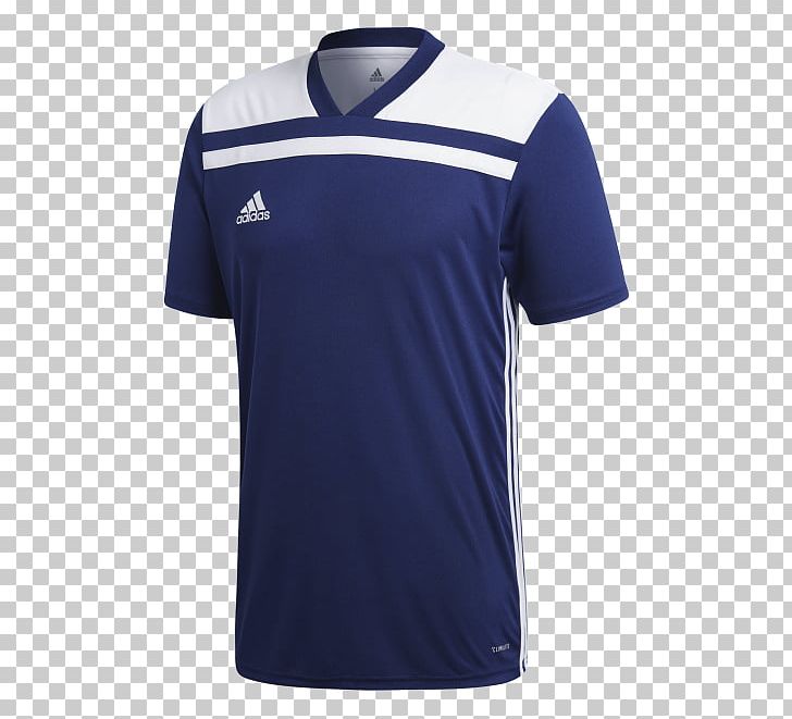 T-shirt Top Clothing Adidas Sleeve PNG, Clipart, Active Shirt, Adidas, Cleat, Clothing, Cobalt Blue Free PNG Download