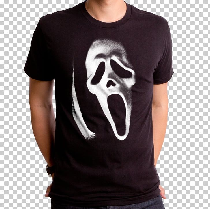 Ghostface T-shirt Scream Clothing PNG, Clipart, Black, Brand, Clothing, Crop Top, Film Free PNG Download