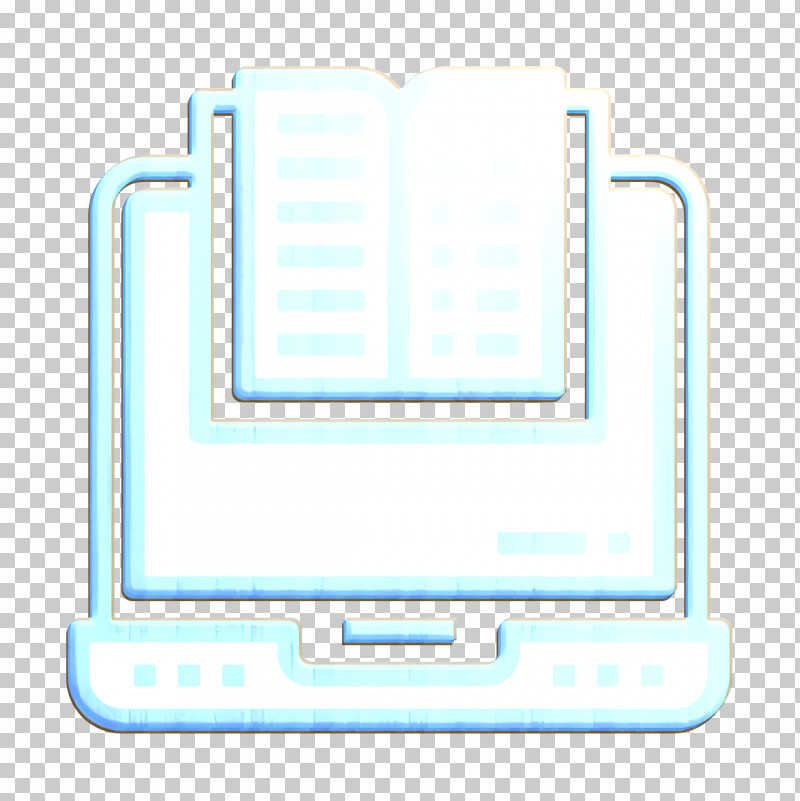 Ebook Icon Book And Learning Icon PNG, Clipart, Book And Learning Icon, Ebook Icon, Line, Square, Technology Free PNG Download