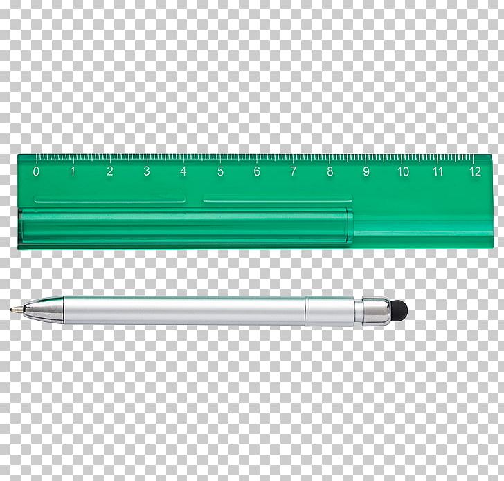 Ballpoint Pen Plastic Promotional Merchandise Ruler Industrial Design PNG, Clipart, Ball Pen, Ballpoint Pen, Green, Industrial Design, Office Supplies Free PNG Download