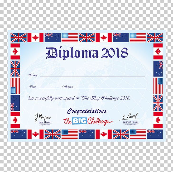 The Big Challenge Diploma Competitive Examination College Prize PNG, Clipart, Advertising, Area, Banner, Big Challenge, Blue Free PNG Download