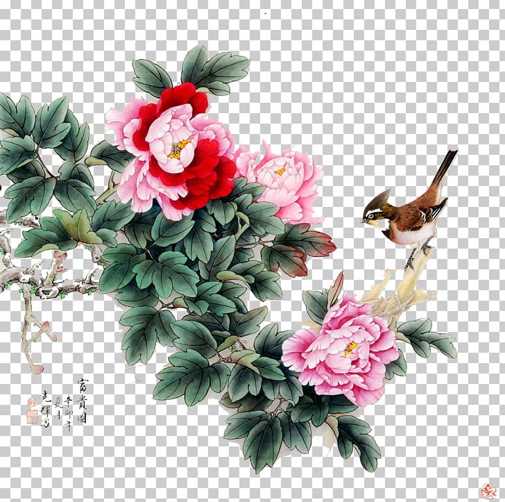 Painting Poster PNG, Clipart, Animals, Artificial Flower, Bird, Blue, Business Free PNG Download