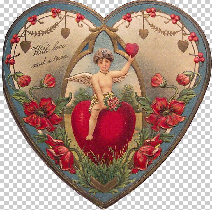Valentine's Day Victorian Era Heart Greeting & Note Cards PNG, Clipart, Antique, Cupid, Ellen Clapsaddle, Etsy, Flower Free PNG Download