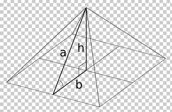 Triangle Square Pyramid Golden Ratio Geometry PNG, Clipart, Angle, Apothem, Area, Base, Black And White Free PNG Download