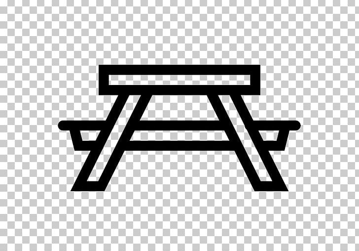 Picnic Table Computer Icons PNG, Clipart, Angle, Area, Bench, Black, Black And White Free PNG Download