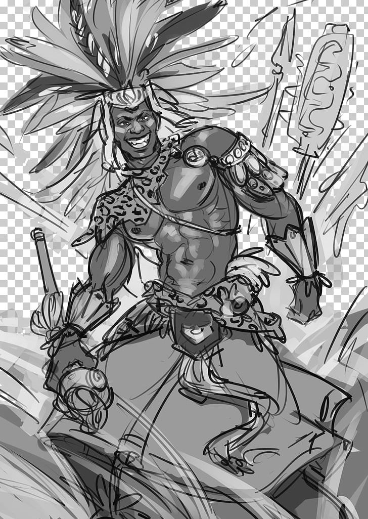 Demon Comics Artist Inker Mythology Sketch PNG, Clipart, Anime, Armour, Art, Artist, Black And White Free PNG Download