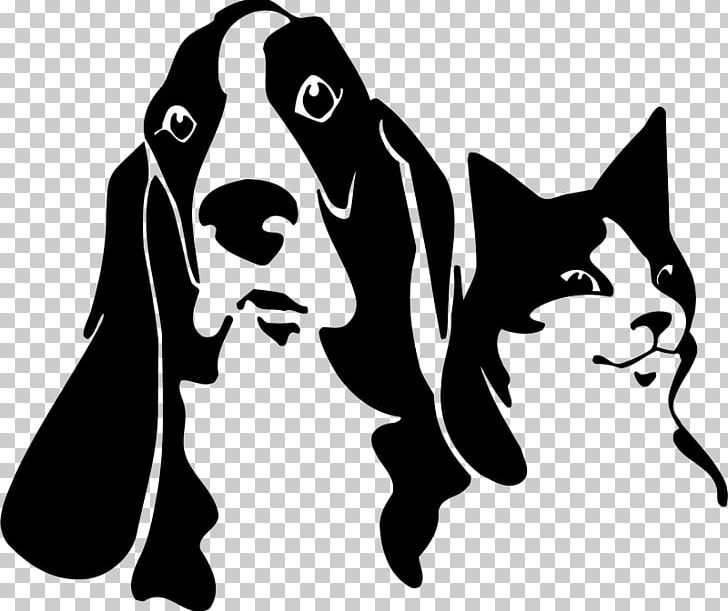 Dog Cat Wall Decal Pet Shop PNG, Clipart, Animals, Black, Carnivoran, Cat Like Mammal, Dog Breed Free PNG Download