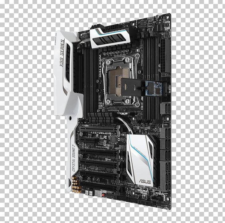 LGA 2011 ATX Intel X99 X99 Premium Motherboard X99-DELUXE PNG, Clipart, Asus, Atx, Cable Management, Computer, Computer Accessory Free PNG Download
