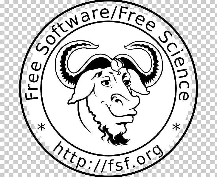 Linux GNU Project GNU Binutils Unix PNG, Clipart, Art, Artwork, Black, Cattle Like Mammal, Chakra Free PNG Download