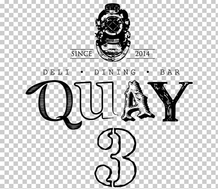 Quay Three Restaurant Hotel Bar Logo PNG, Clipart, Area, Art, Bar, Black, Black And White Free PNG Download