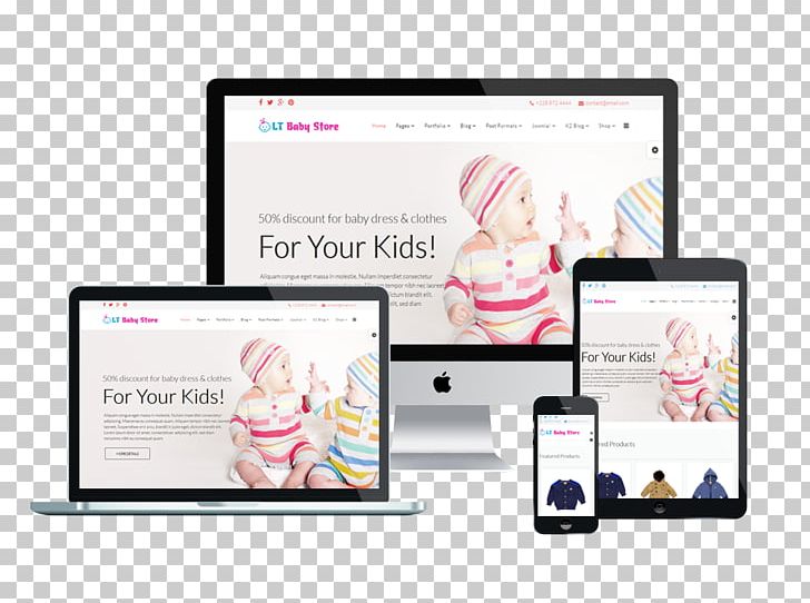 Responsive Web Design Joomla Web Template System PNG, Clipart, Baby Store, Bootstrap, Brand, Communication, Content Management System Free PNG Download