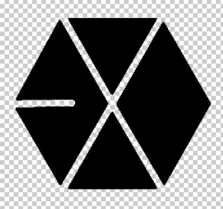 Exodus Overdose K-pop Growl PNG, Clipart, Angle, Area, Baekhyun, Black, Black And White Free PNG Download