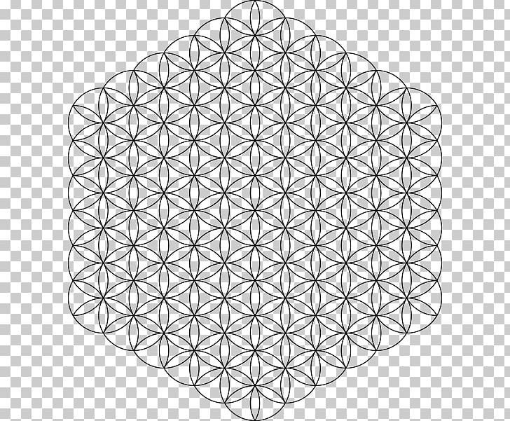Overlapping Circles Grid Symbol Geometry Flower Pattern PNG, Clipart, Angle, Area, Black And White, Circle, Coloring Book Free PNG Download