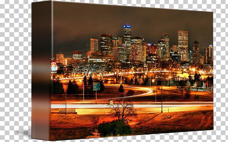 Denver Skyline Gallery Wrap Cityscape Art PNG, Clipart, Art, Canvas, City, Cityscape, Colorado Free PNG Download