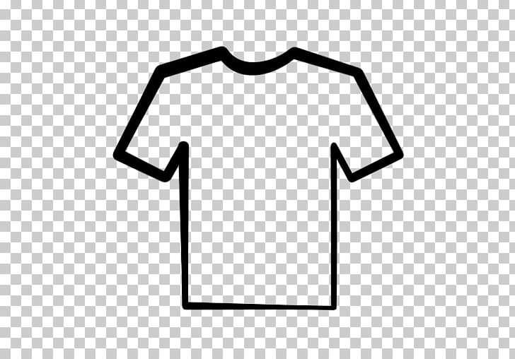 T-shirt Clothing Computer Icons Crew Neck PNG, Clipart, Angle, Area, Black, Black And White, Clothing Free PNG Download