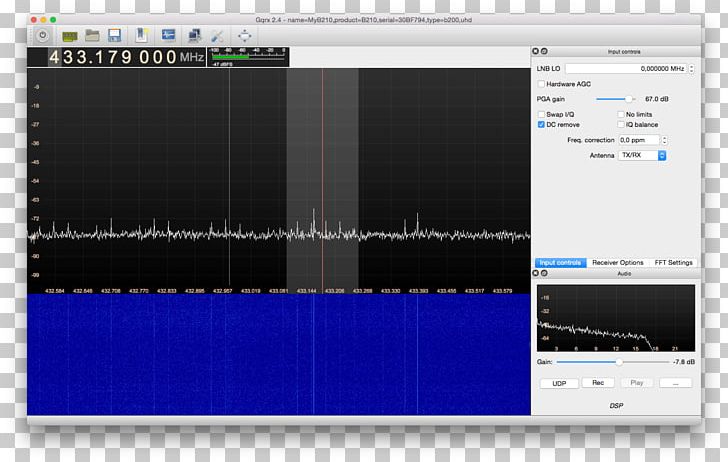 Computer Software Software-defined Radio GNU Radio Modulation Spectrum Analyzer PNG, Clipart, Computer Program, Computer Software, Display Device, Electronics, Gnu Radio Free PNG Download
