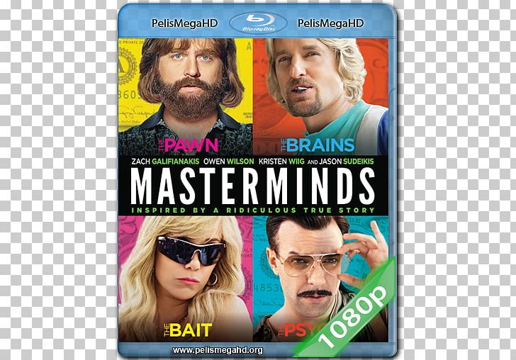 Owen Wilson Zach Galifianakis Jared Hess Masterminds Blu-ray Disc PNG, Clipart, Advertising, Amazoncom, Bluray Disc, Brand, Collage Free PNG Download
