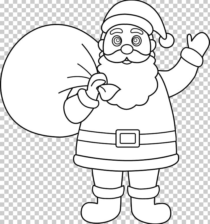 Santa Claus Reindeer Black And White Christmas PNG, Clipart, Black And White, Black Santa Claus Pictures, Christmas, Face, Fictional Character Free PNG Download