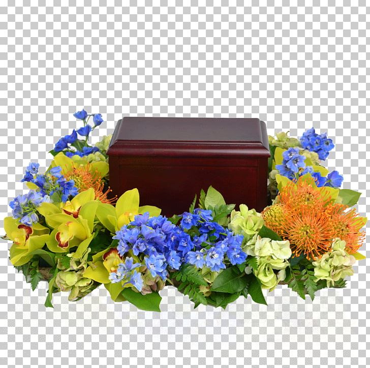 Flower Blue Floristry Floral Design Urn PNG, Clipart, Bestattungsurne, Blue, Bluegreen, Cobalt Blue, Cremation Free PNG Download