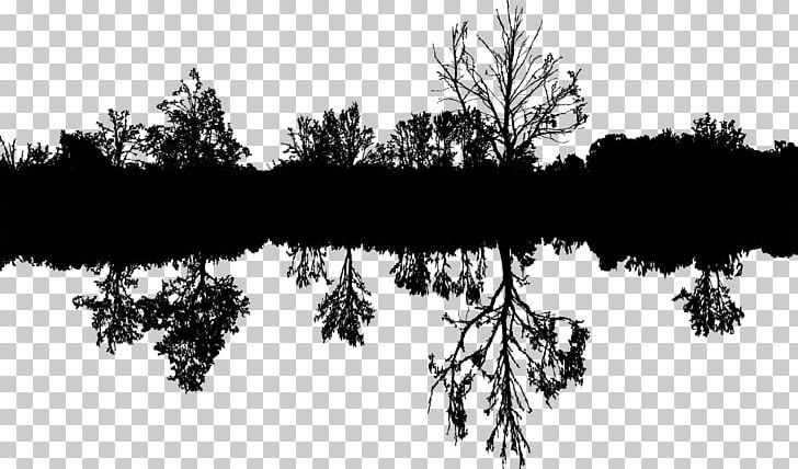 Landscape Painting Silhouette PNG, Clipart, Animals, Art, Black, Black And White, Branch Free PNG Download