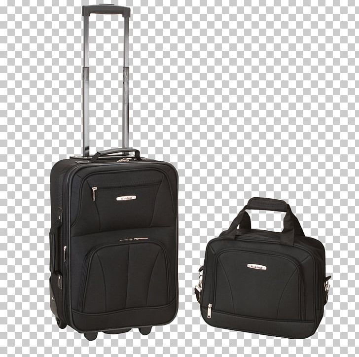 Rockland Rio 2-Piece Luggage Set Baggage Suitcase Travel Hand Luggage PNG, Clipart, American Tourister, Bag, Baggage, Black, Brand Free PNG Download