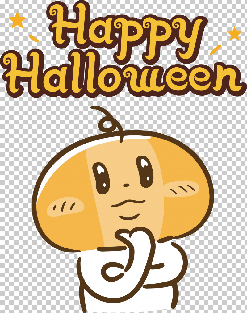 Happy Halloween PNG, Clipart, Behavior, Cartoon, Emoticon, Happiness, Happy Halloween Free PNG Download