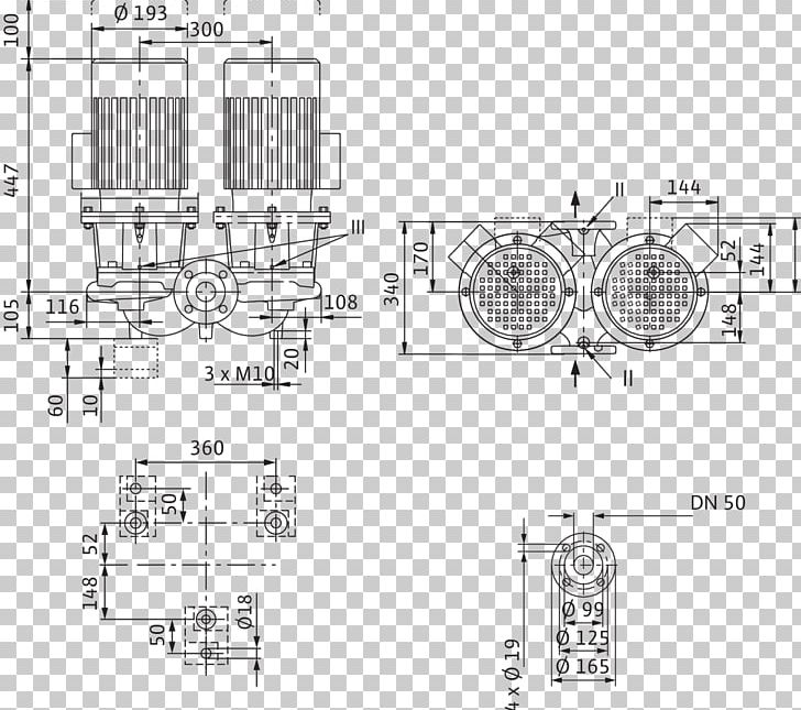 Centrifugal Pump Floor Plan Technical Drawing PNG, Clipart, Angle, Artwork, Black And White, Centrifugal Pump, Diagram Free PNG Download