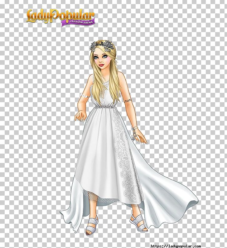 Lady Popular Fashion Dress Woman Gown PNG, Clipart, Barbie, Clothing, Costume, Costume Design, Doll Free PNG Download