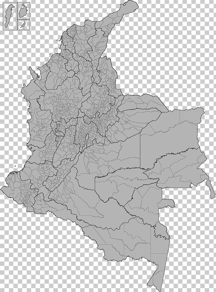 Departments Of Colombia Map Geography Information PNG, Clipart, Andean Natural Region, Black And White, Cartography, Colombia, Departments Of Colombia Free PNG Download