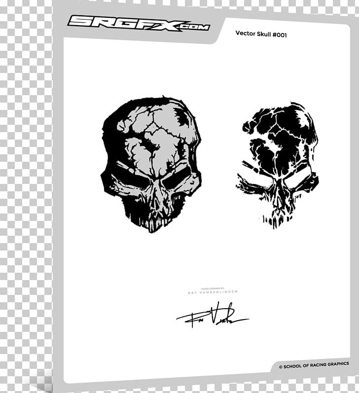 Skull Drawing Graphic Design PNG, Clipart, Black And White, Bone, Brand, Drawing, Fantasy Free PNG Download