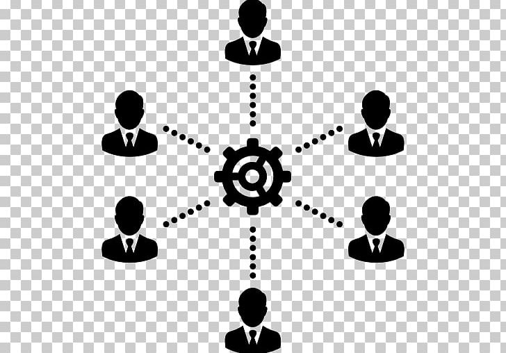 Business Computer Network Computer Icons Management PNG, Clipart, Black And White, Business, Business Networking, Circle, Communication Free PNG Download