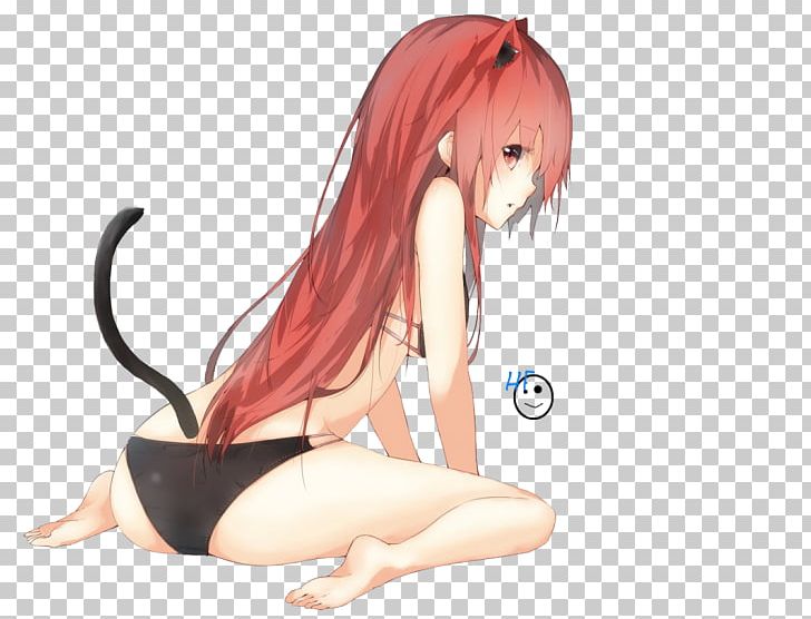 Catgirl Anime Female Brown Hair PNG, Clipart, Animal Ears, Animals, Anime, Arm, Black Hair Free PNG Download