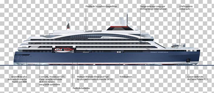 Compagnie Du Ponant Cruise Ship Crociera Icebreaker PNG, Clipart, Boat, Cabin, Crociera, Cruise Line, Cruise Ship Free PNG Download