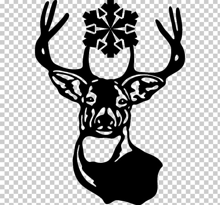 White-tailed Deer Wall Decal Elk Plasma Cutting PNG, Clipart, Animals, Antler, Art, Artwork, Black And White Free PNG Download