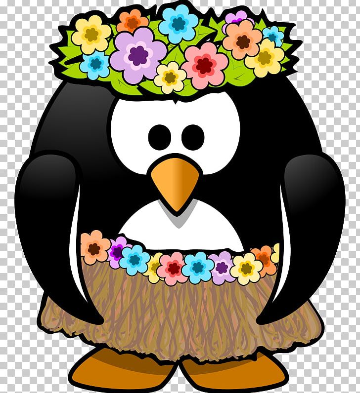 Penguin Hula Dance PNG, Clipart, Animals, Art, Artwork, Beak, Bird Free PNG Download