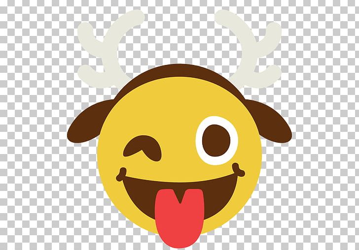 Emoticon Smiley Emoji PNG, Clipart, Animaatio, Antler, Blog, Deer, Desktop Wallpaper Free PNG Download