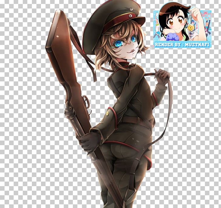 The Saga Of Tanya The Evil Rendering Anime PNG, Clipart, Action Figure, Anime, Brown Hair, Cartoon, Chibi Free PNG Download