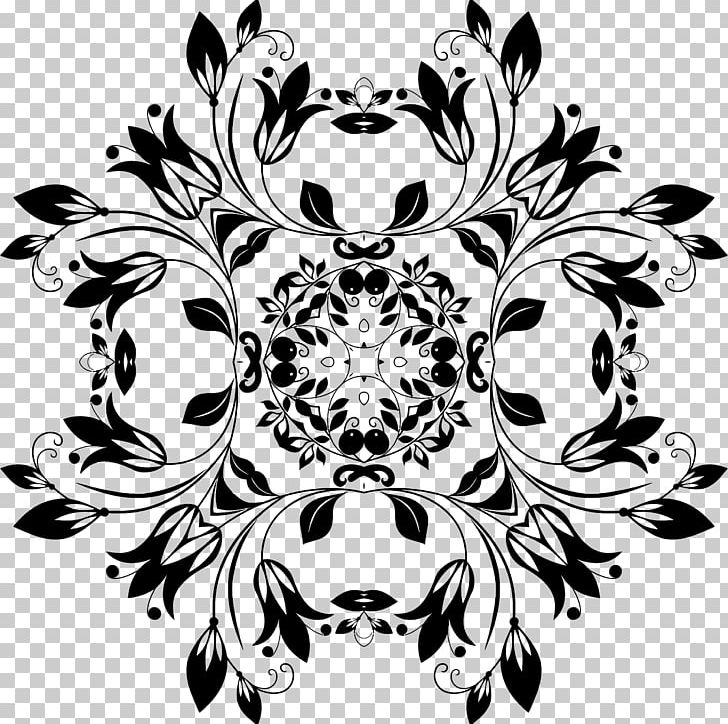Floral Design Flower PNG, Clipart, Abstract Art, Art, Black, Black And White, Bone Free PNG Download