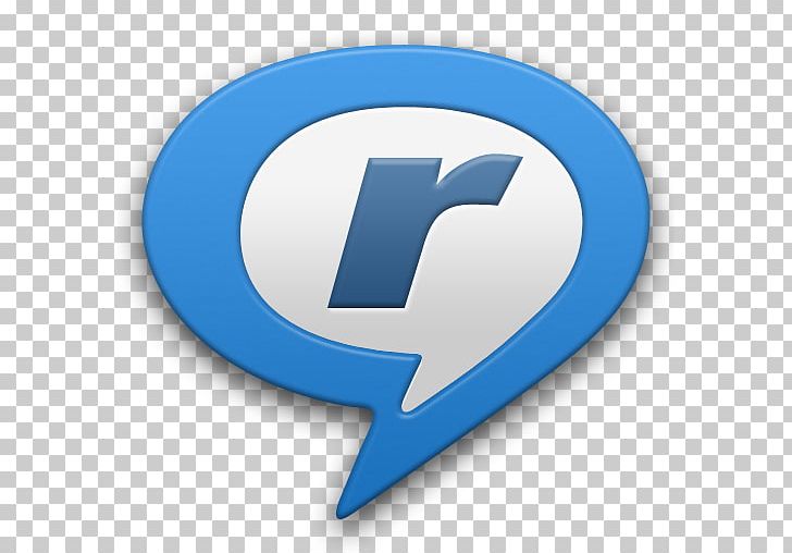 RealPlayer Media Player Video Player PNG, Clipart, Android, Aptoide, Blue, Brand, Circle Free PNG Download