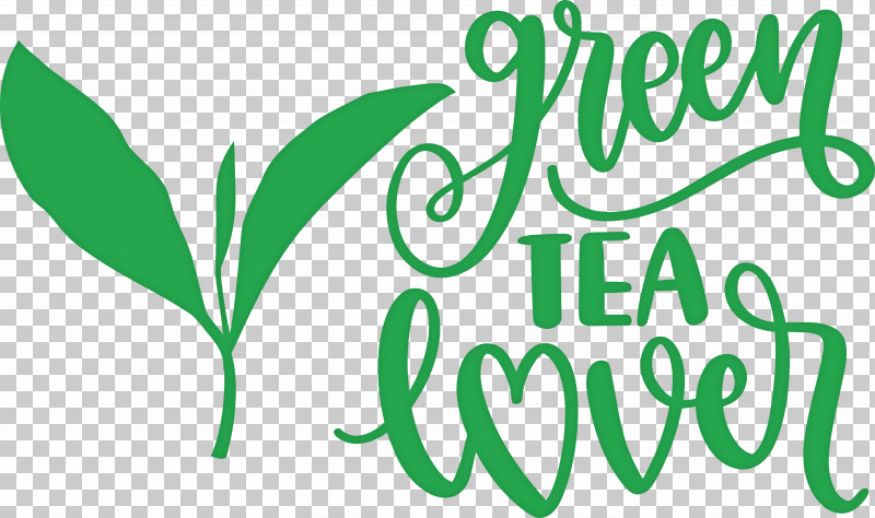 Green Tea Lover Tea PNG, Clipart, Green, Leaf, Line, Logo, Mtree Free PNG Download