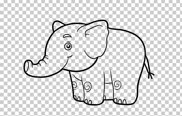 Elephant Coloring Book Drawing Elephantidae PNG, Clipart, Black, Book, Carnivoran, Cartoon, Cat Like Mammal Free PNG Download