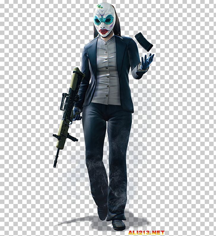 Payday 2 Payday: The Heist Video Game Clover Overkill Software PNG, Clipart, Action Figure, Clover, Costume, Downloadable Content, Fictional Character Free PNG Download